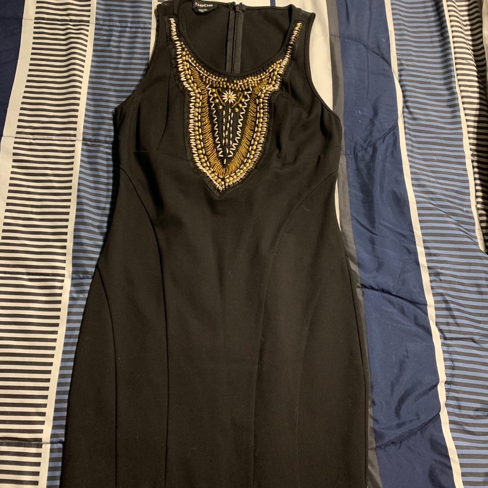 Black evening dress